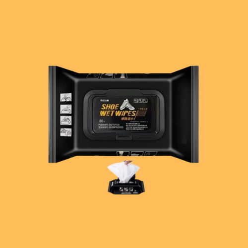 Buy 1 Get 1 Free - Imported Premium Shoe Cleaning Wet Wipes – Easy, Quick & Effective | No Water Needed! - 80 Wipes Pack